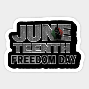 Juneteeth Sticker